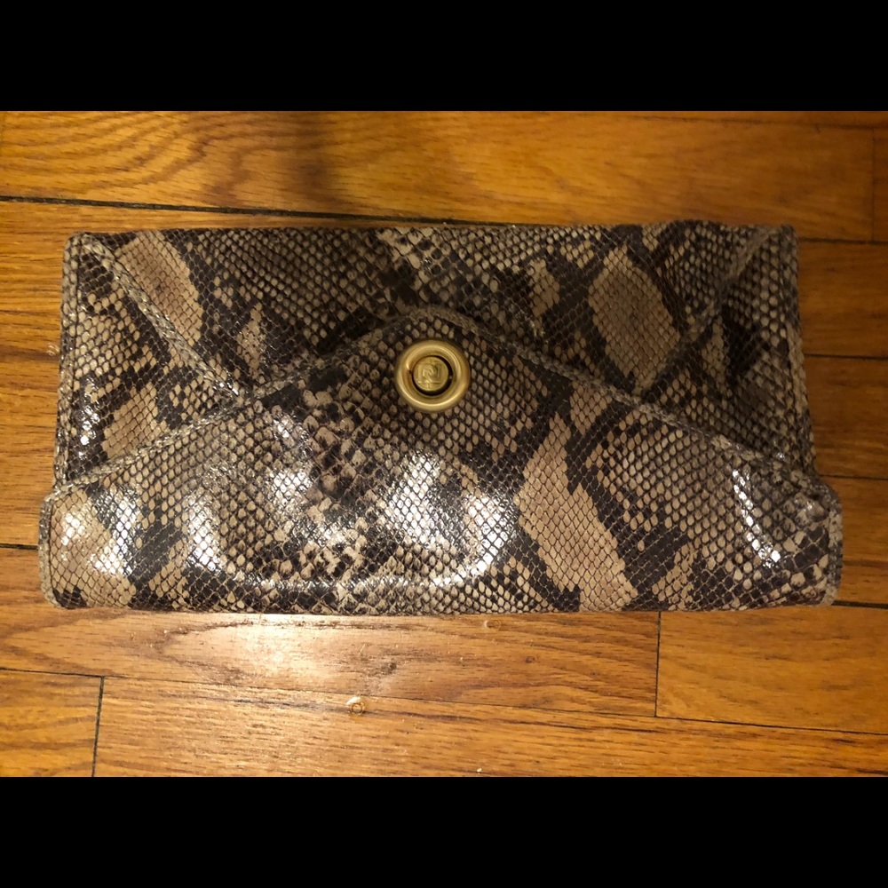 Large clutch purse
